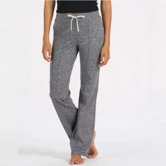 Vuori Halo Wide Leg Flare Pants / Jogger Hearhered Grey Size XXL - Picture 2 of 16